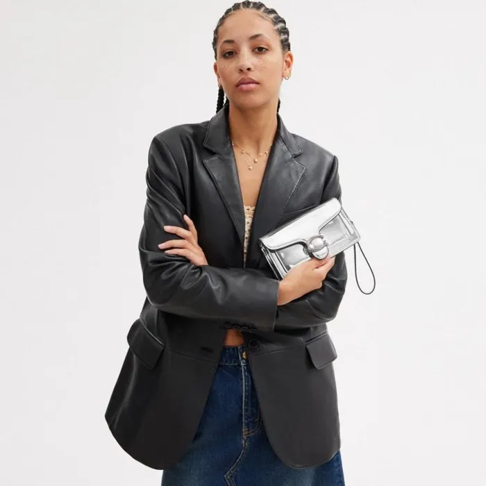 Women Tabby Crossbody Wristlet Silversilver Coach Clutches