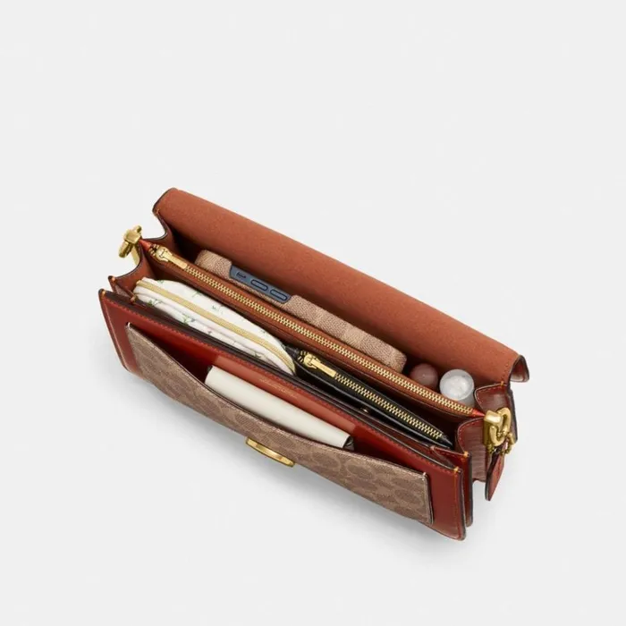 Women Tabby Shoulder Bag 26 In Signature Canvas Brasstanrust Coach Shoulder Bags and Hobos Women Tabby Shoulder Bag 26 In Signature Canvas Brasstanrust Coach Shoulder Bags and Hobos