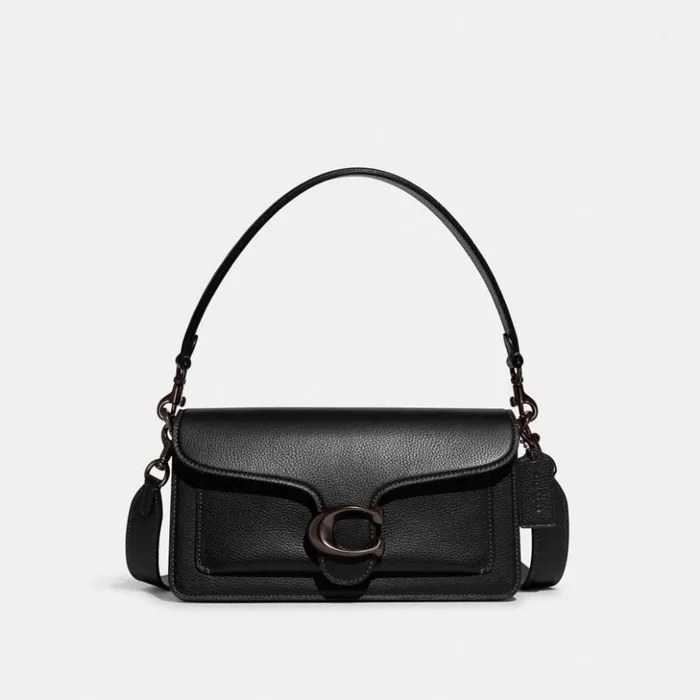 Women Tabby Shoulder Bag 26 Pewterblack Coach Shoulder Bags and Hobos