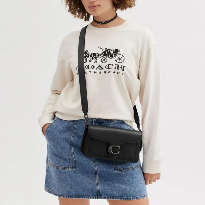 Women Tabby Shoulder Bag 26 Pewterblack Coach Shoulder Bags and Hobos