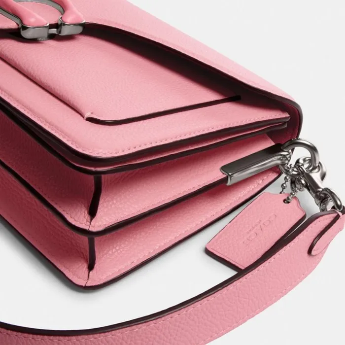 Women Tabby Shoulder Bag 26 Silverflower Pink Coach Shoulder Bags and Hobos
