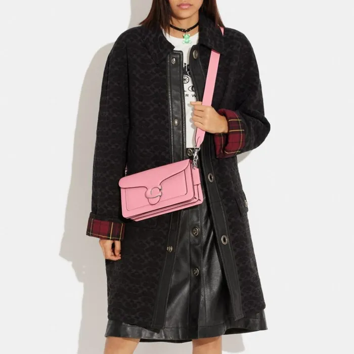 Women Tabby Shoulder Bag 26 Silverflower Pink Coach Shoulder Bags and Hobos