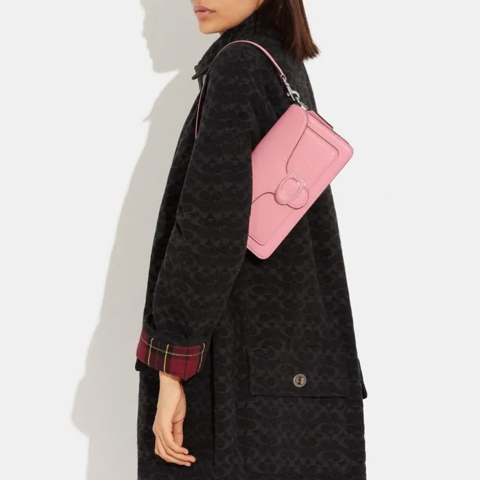 Women Tabby Shoulder Bag 26 Silverflower Pink Coach Shoulder Bags and Hobos