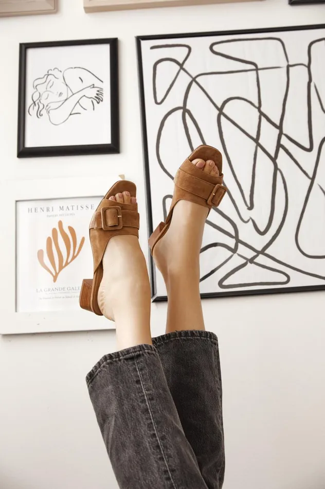 Women Tala Slip On 8211 Latte Pelle Moda Low Heels Women Tala Slip On 8211 Latte Pelle Moda Low Heels