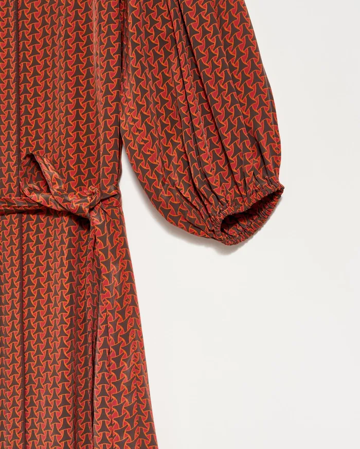 Women Tea Dress Winechocolate Billy Reid Dresses