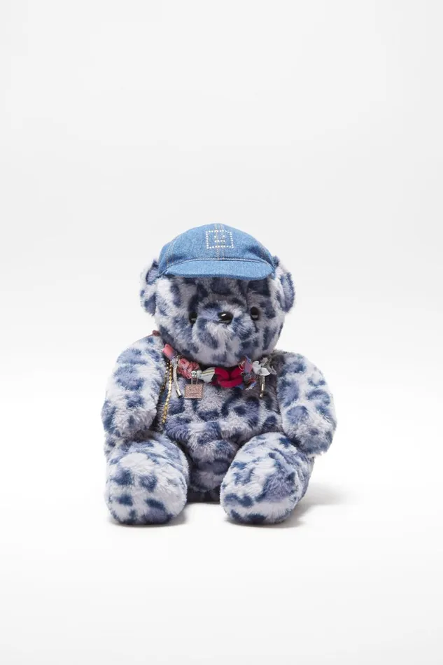 Women Teddy Backpack Blue Acne Studios Face Collection