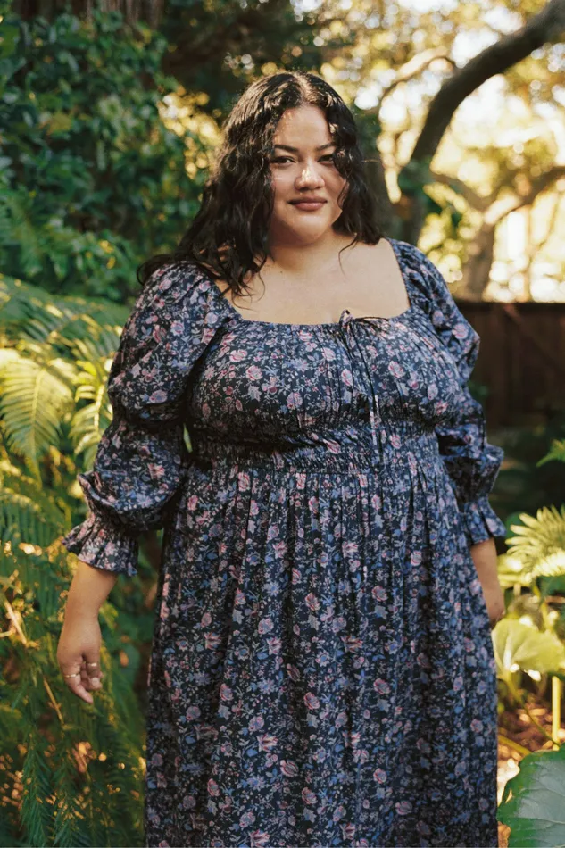 Women The Adelia Dress Extended Blooming Pomegranate Extended Sizing Christy Dawn