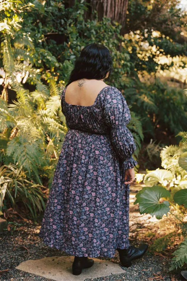 Women The Adelia Dress Extended Blooming Pomegranate Extended Sizing Christy Dawn Women The Adelia Dress Extended Blooming Pomegranate Extended Sizing Christy Dawn