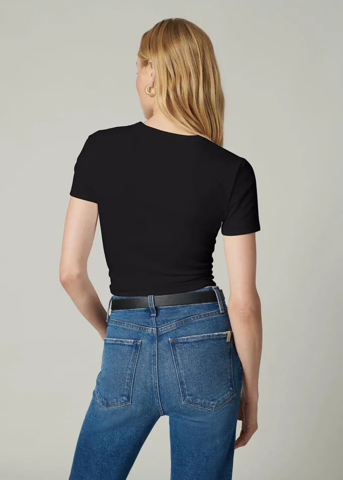 Women Tops Joe039s Jeans THE BABY TEE Black