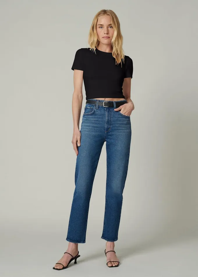Women Tops Joe039s Jeans THE BABY TEE Black