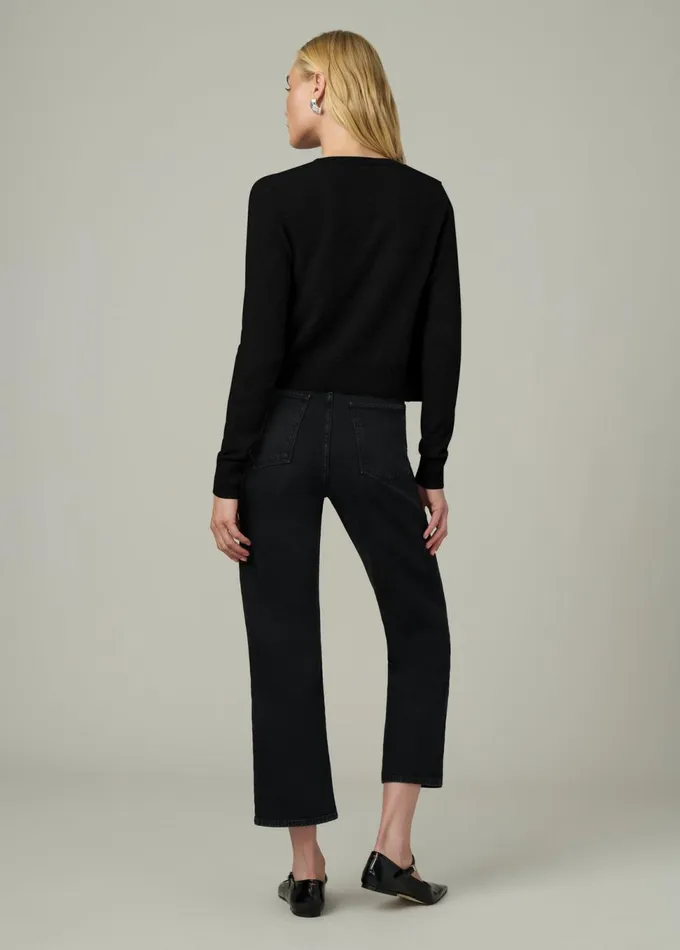 Women Tops Joe039s Jeans THE DANI CASHMERE CARDIGAN Black