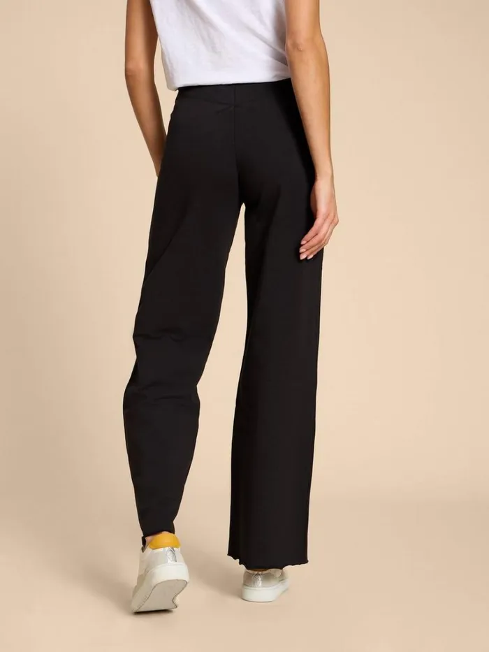 Women TROUSERS White Stuff Dolce Organic Pant Pure Black