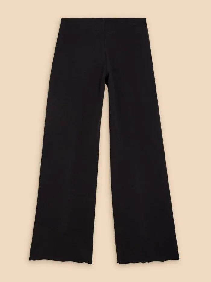 Women TROUSERS White Stuff Dolce Organic Pant Pure Black