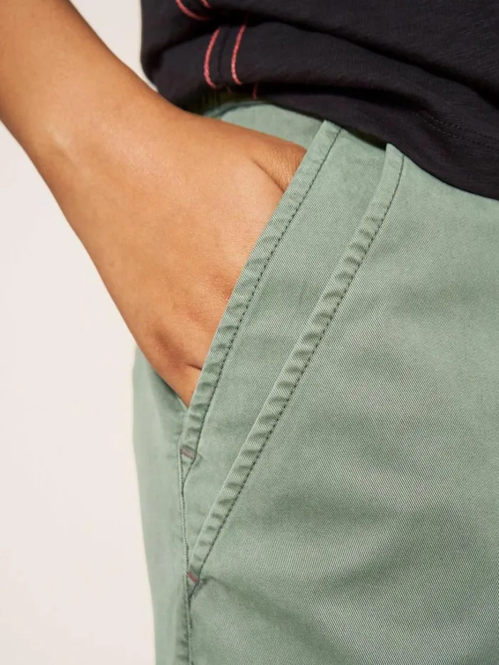 Women TROUSERS White Stuff Everleigh Cargo Trouser Mid Green