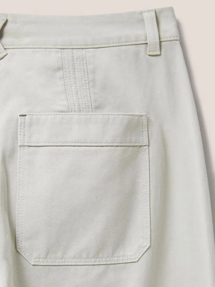 Women TROUSERS White Stuff Harper Wide Leg Trouser Mid Grey