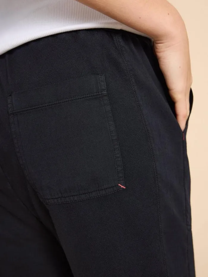 Women TROUSERS White Stuff Jersey Ava Jogger Pure Black