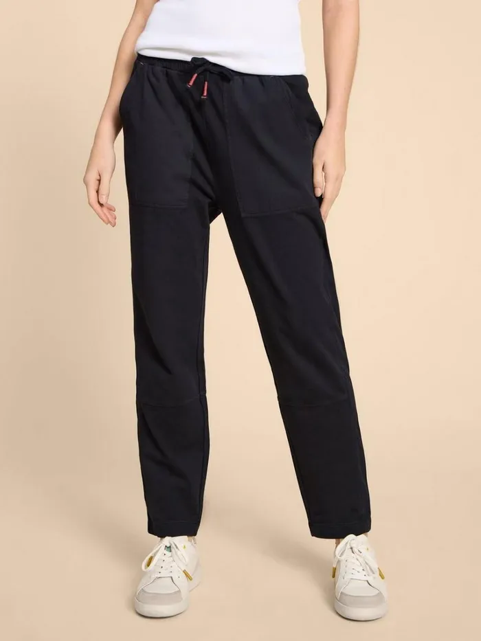 Women TROUSERS White Stuff Jersey Ava Jogger Pure Black Women TROUSERS White Stuff Jersey Ava Jogger Pure Black