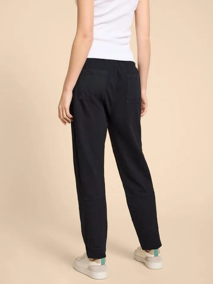 Women TROUSERS White Stuff Jersey Ava Jogger Pure Black Women TROUSERS White Stuff Jersey Ava Jogger Pure Black