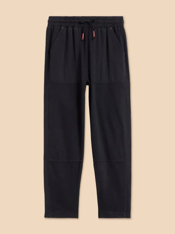 Women TROUSERS White Stuff Jersey Ava Jogger Pure Black Women TROUSERS White Stuff Jersey Ava Jogger Pure Black