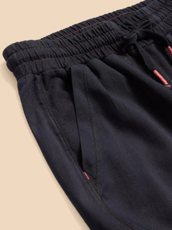 Women TROUSERS White Stuff Jersey Ava Jogger Pure Black Women TROUSERS White Stuff Jersey Ava Jogger Pure Black