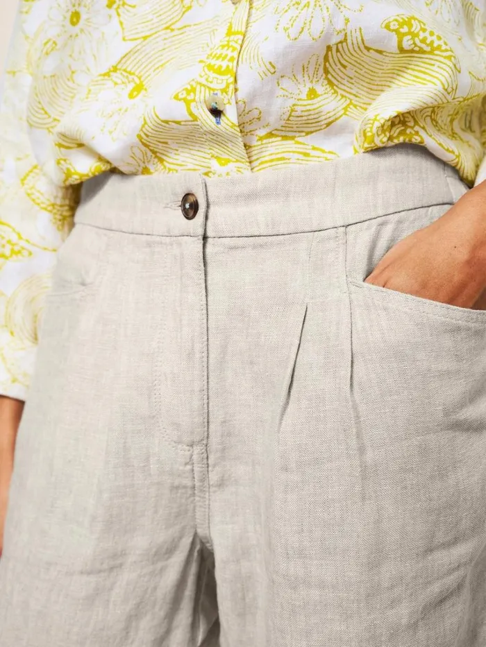 Women TROUSERS White Stuff Rowena Linen Trouser Light Natural Women TROUSERS White Stuff Rowena Linen Trouser Light Natural