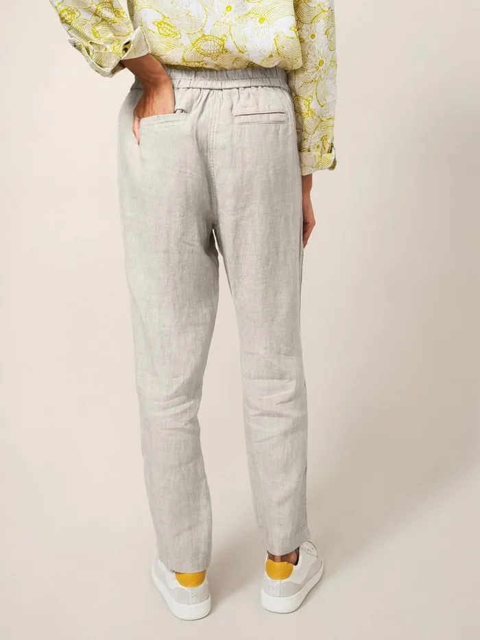 Women TROUSERS White Stuff Rowena Linen Trouser Light Natural Women TROUSERS White Stuff Rowena Linen Trouser Light Natural