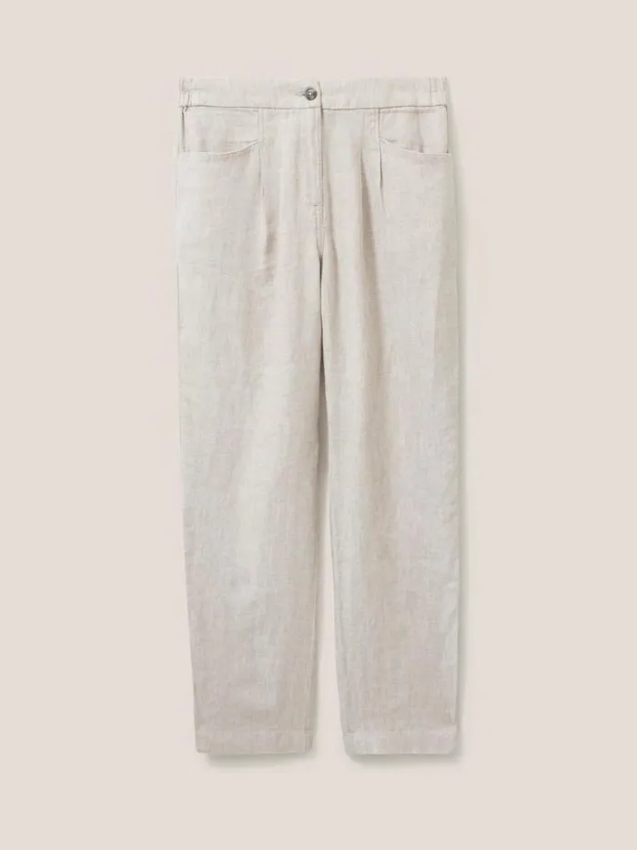 Women TROUSERS White Stuff Rowena Linen Trouser Light Natural Women TROUSERS White Stuff Rowena Linen Trouser Light Natural