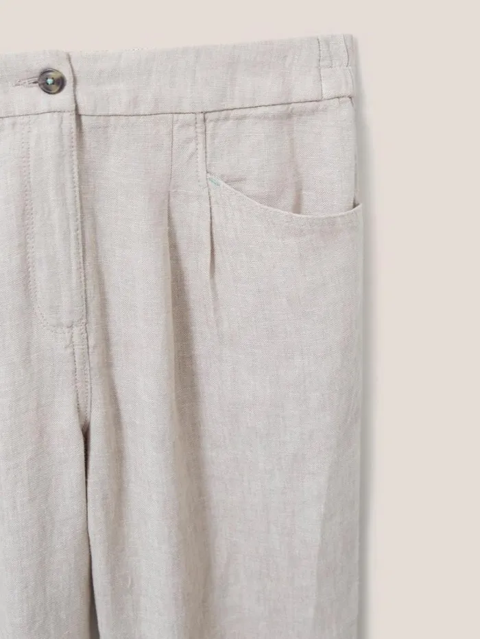 Women TROUSERS White Stuff Rowena Linen Trouser Light Natural Women TROUSERS White Stuff Rowena Linen Trouser Light Natural
