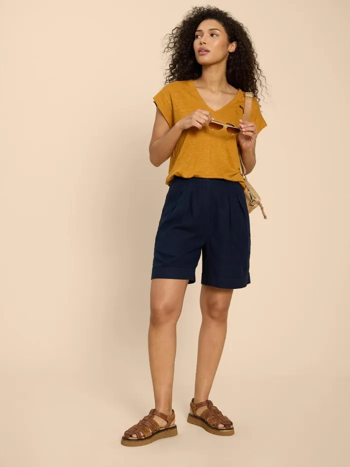 Women TROUSERS White Stuff Una Shorts Dark Navy