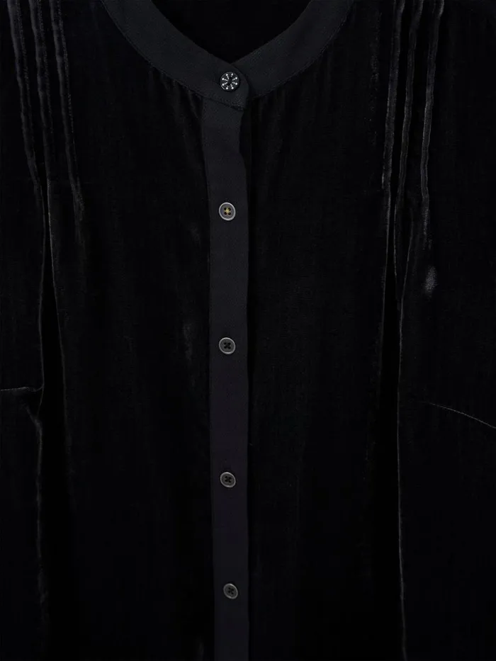 Women TUNICS White Stuff Dakota Velvet Tunic Dk Grey Women TUNICS White Stuff Dakota Velvet Tunic Dk Grey