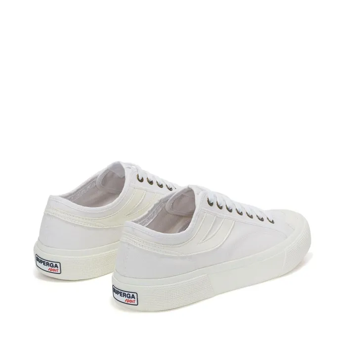 Women Unisex 2750 PANATTA 30 Sneaker WHITE 8211 WHITE AVORIO Superga Low Cut