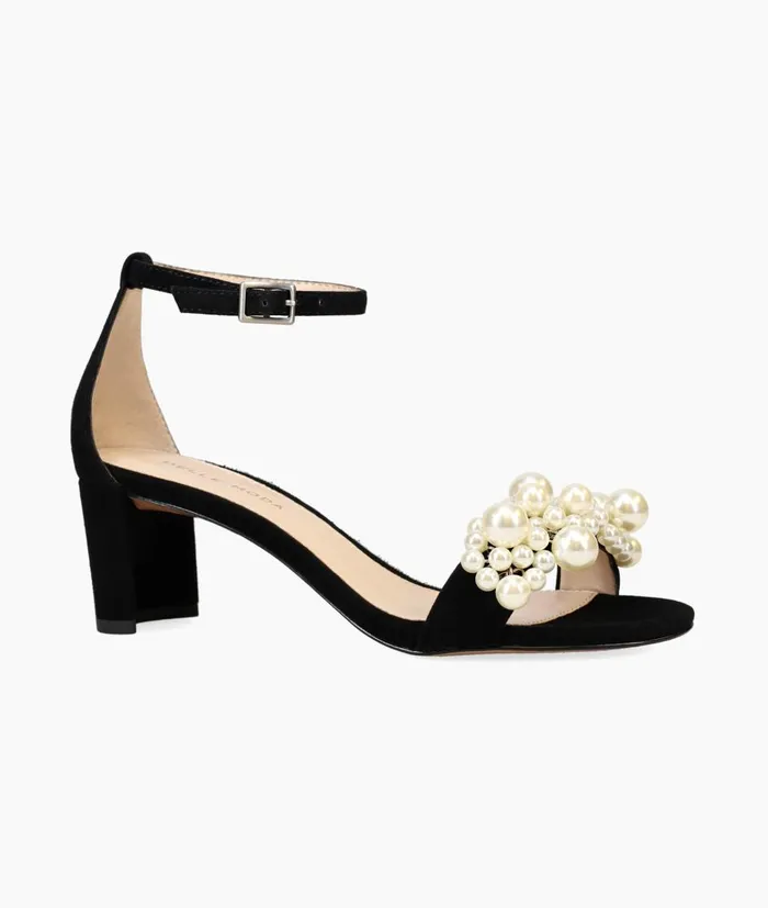 Women Vacie Low Heel 8211 Black Pelle Moda Low Heels Women Vacie Low Heel 8211 Black Pelle Moda Low Heels