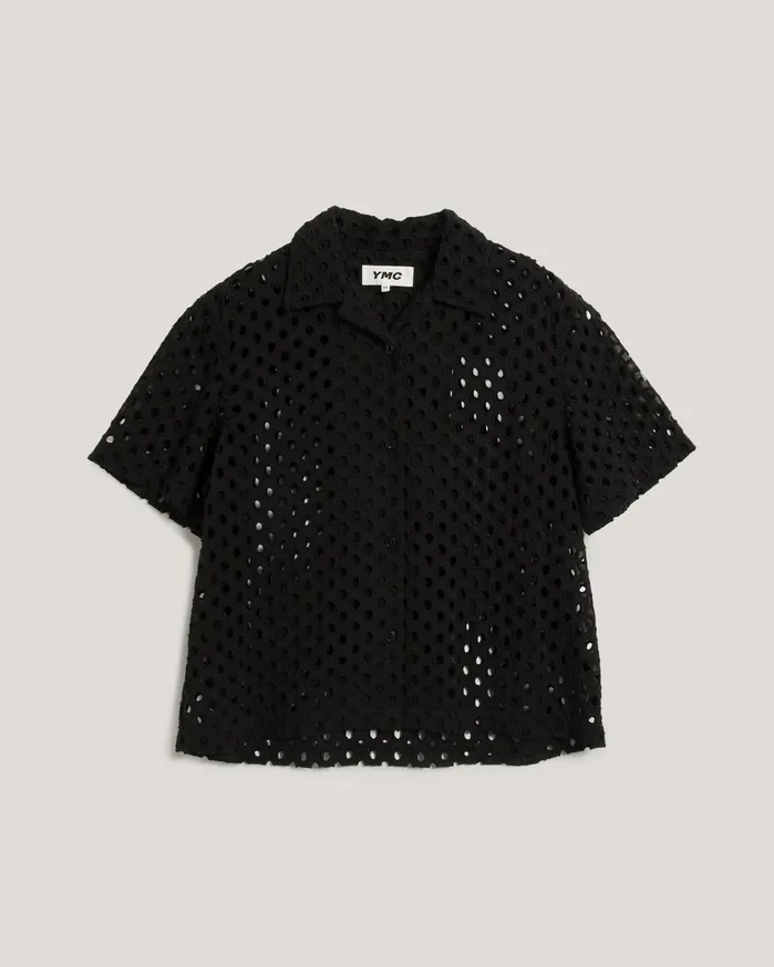 Women Vegas Shirt Black YMC Shirts