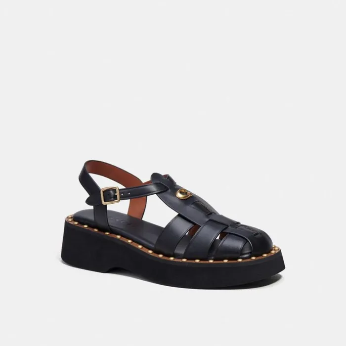 Women Vivienne Sandal Black Coach Sandals
