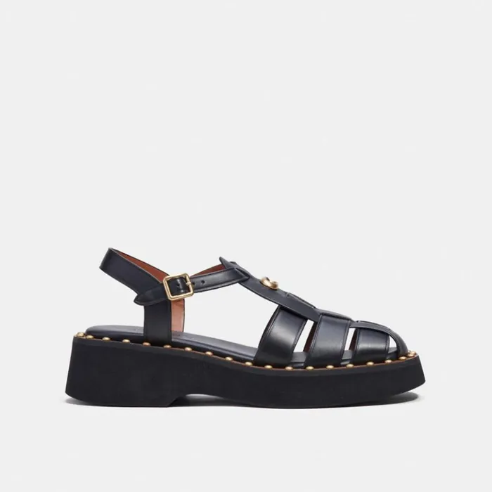 Women Vivienne Sandal Black Coach Sandals