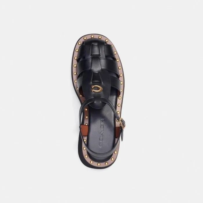 Women Vivienne Sandal Black Coach Sandals