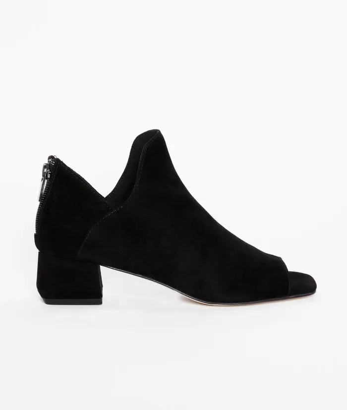 Women Vonn Bootie 8211 Black Pelle Moda Low Heels