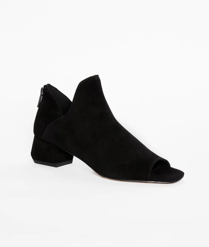 Women Vonn Bootie 8211 Black Pelle Moda Low Heels
