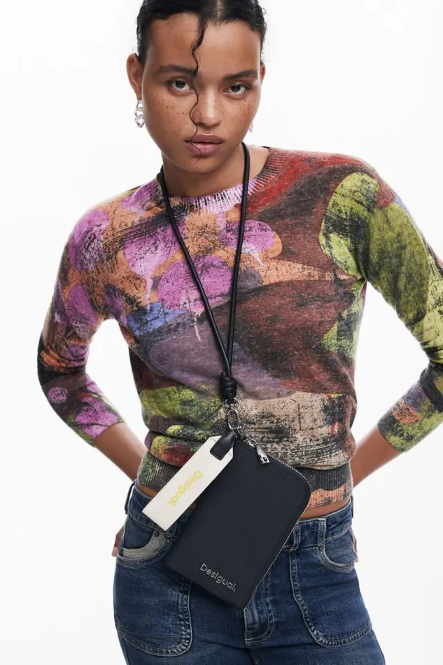 Women Wallets and Purses Desigual Nylon Zip Wallet