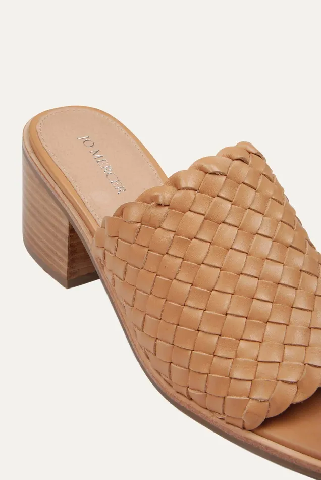 Women Whaler mid heel sandals tan leather MID SANDALS jomercer Women Whaler mid heel sandals tan leather MID SANDALS jomercer