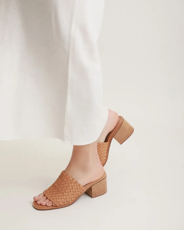 Women Whaler mid heel sandals tan leather MID SANDALS jomercer Women Whaler mid heel sandals tan leather MID SANDALS jomercer