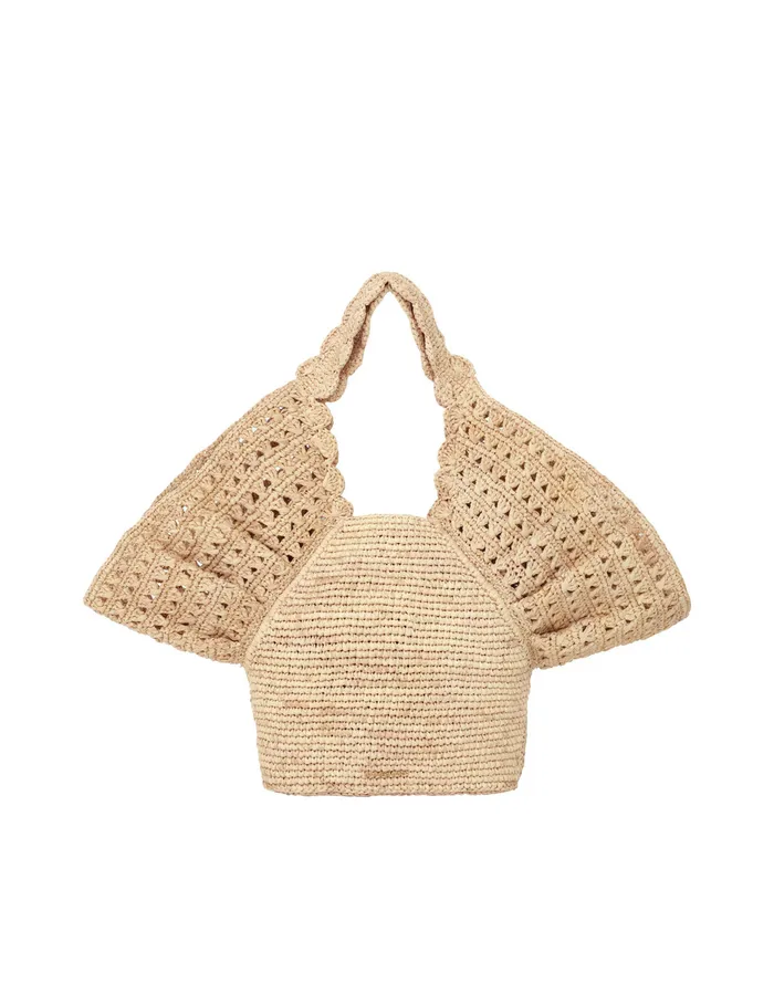 Women Zimmermann Bags Raffia Bucket Natural
