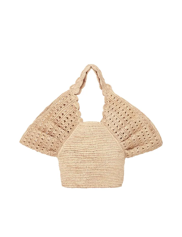 Women Zimmermann Bags Raffia Bucket Natural