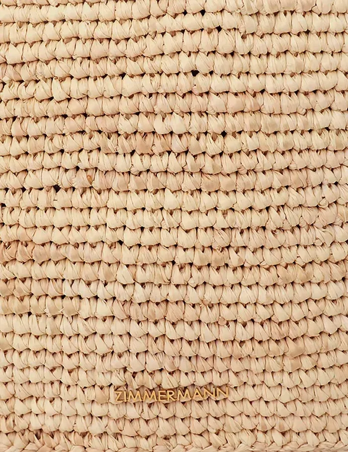 Women Zimmermann Bags Raffia Bucket Natural