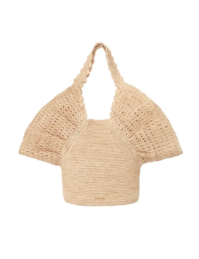 Women Zimmermann Bags Raffia Tote Natural