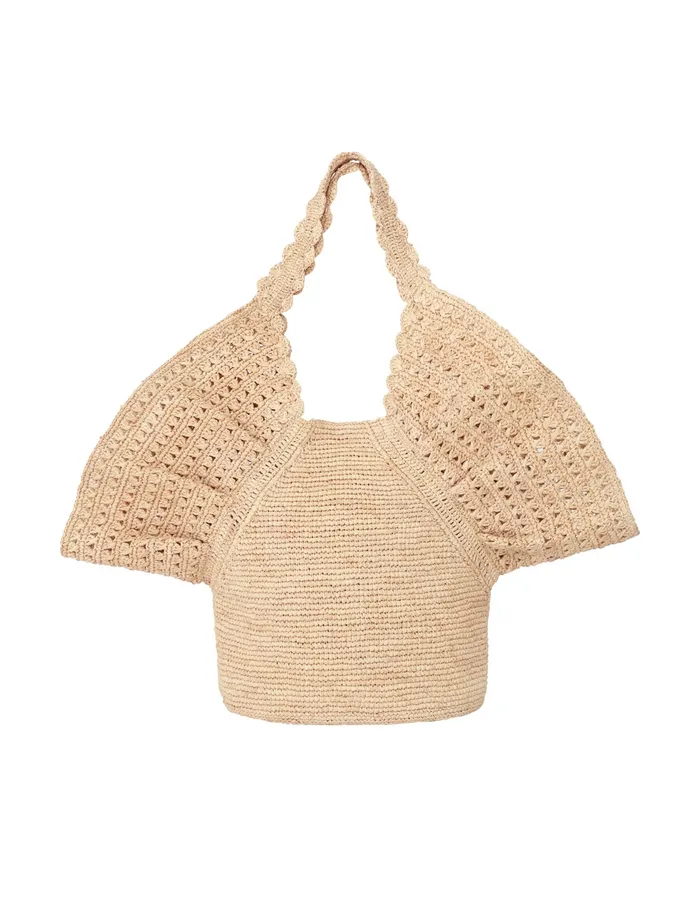 Women Zimmermann Bags Raffia Tote Natural