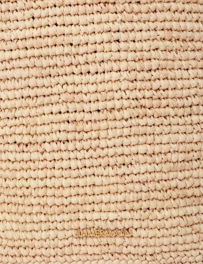 Women Zimmermann Bags Raffia Tote Natural