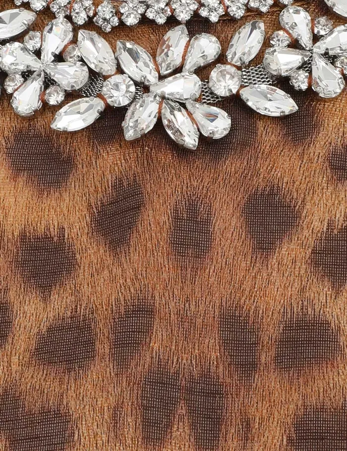 Women Zimmermann Clothing Crush Panelled Mini Dress Leopard