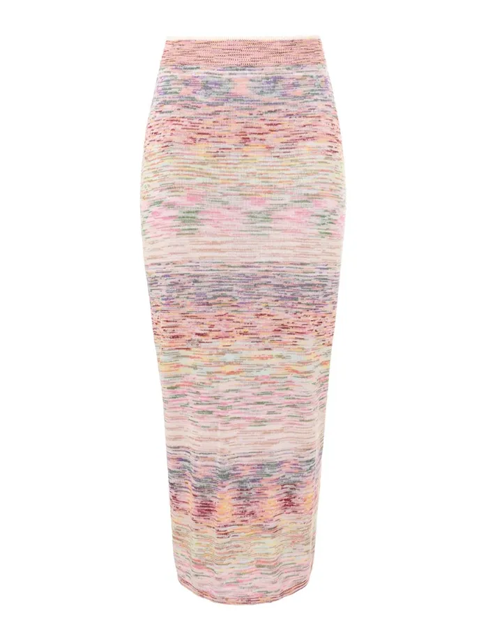 Women Zimmermann Clothing Halliday Marl Skirt Multi