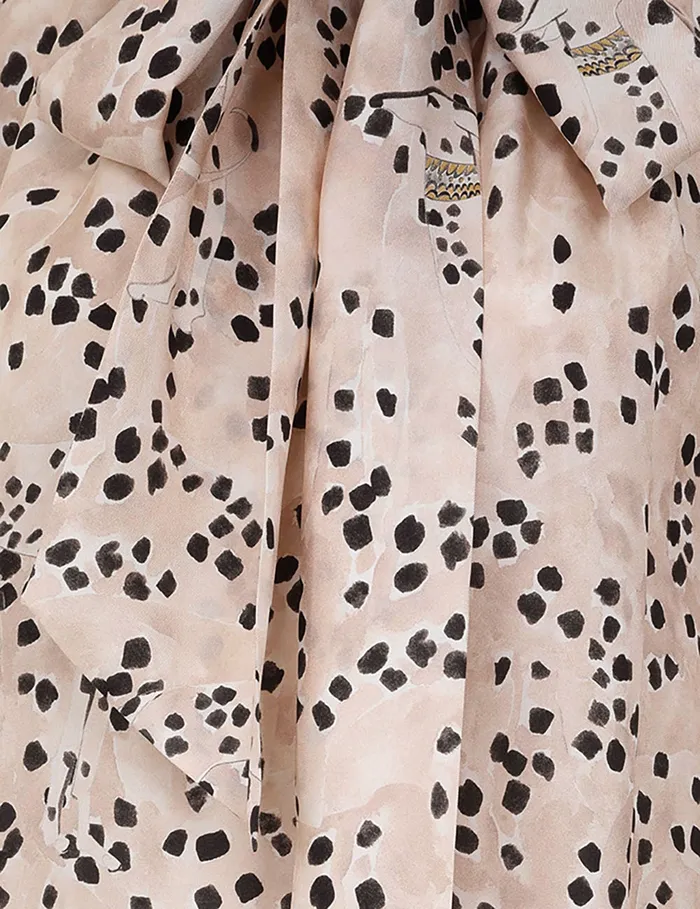 Women Zimmermann Clothing Illustration Billow Blouse Dalmatian Dot